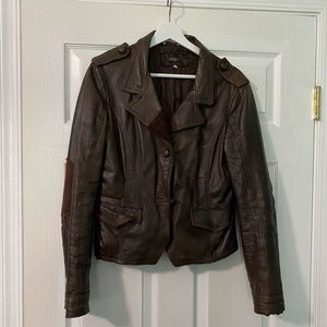 Italian leather jacket